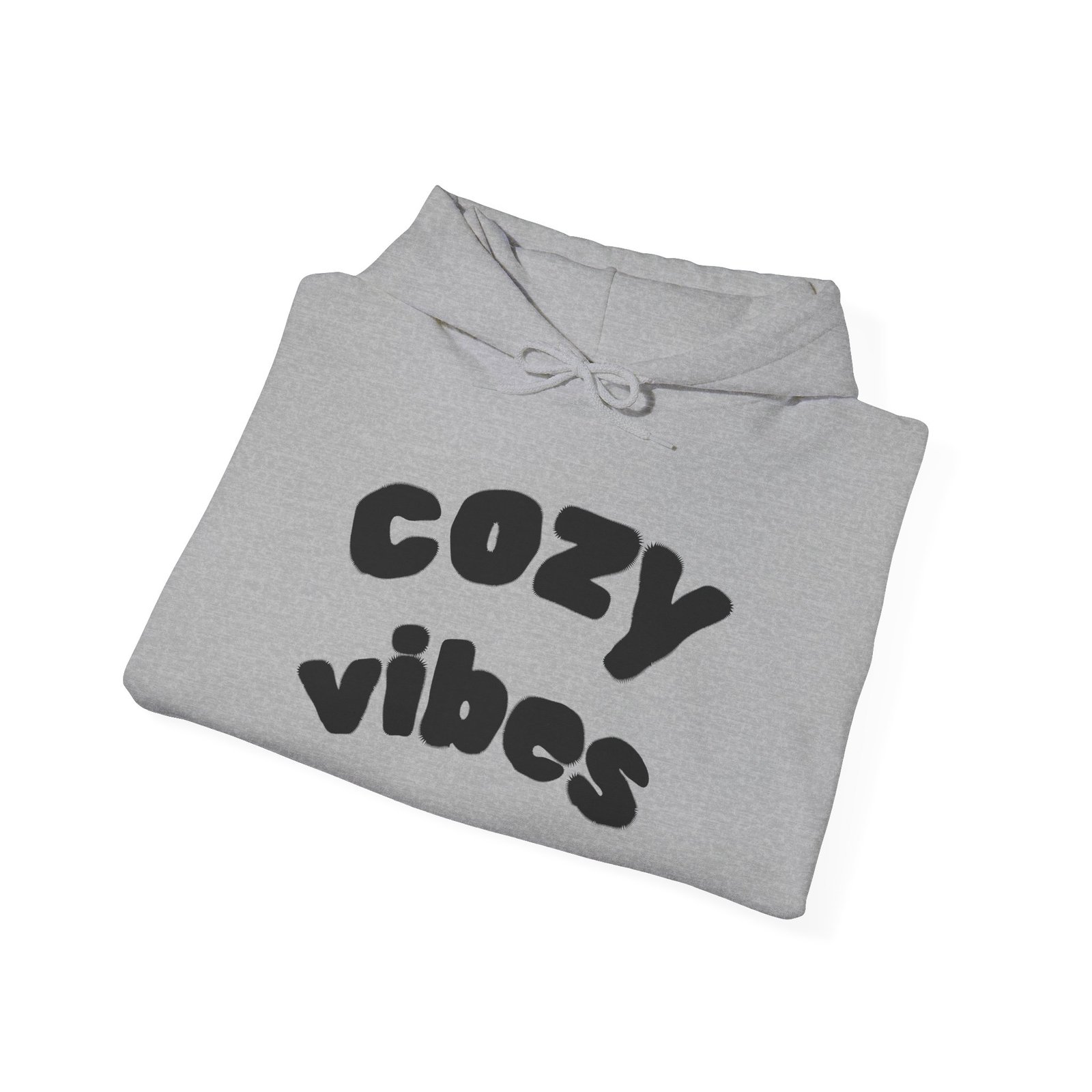 Cozy Vibes Oversized Hoodie — Soft Graphic Pullover - Image 3
